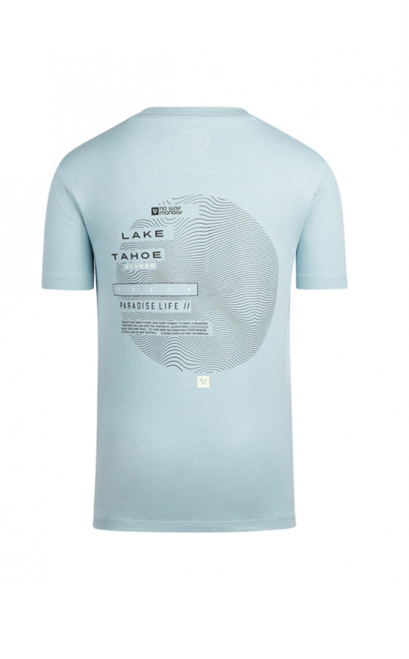Tee-shirt bleu ciel 54260
