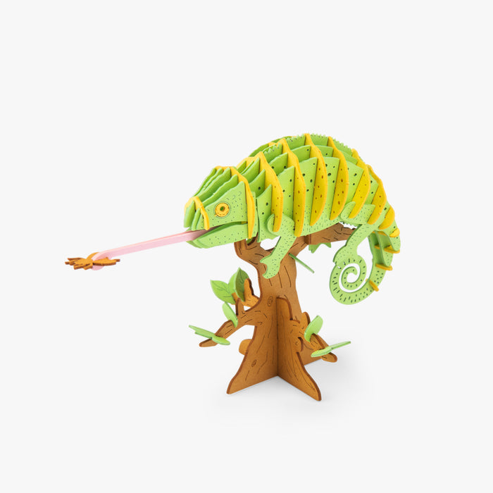 Puzzle 3D Caméléon