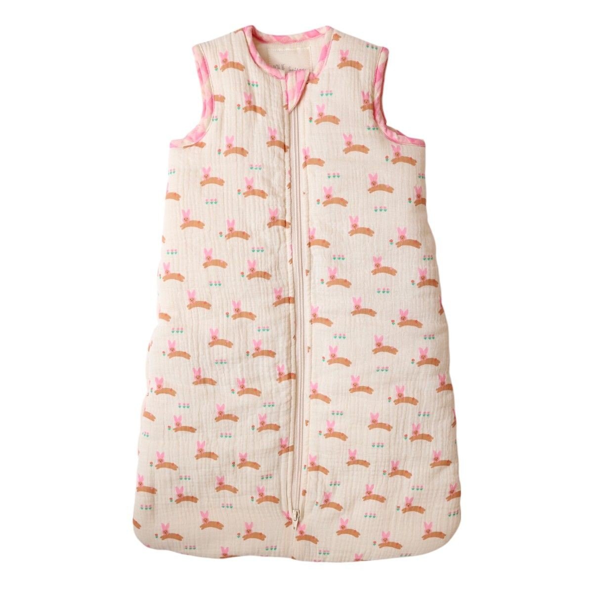 Gigoteuse lapin rose 0-6 mois